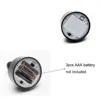 Black 2W Battery Portable LED Spot Lights for Jewelry Cabinet Lamp AAA Dry Battery Powered 3000K 6000K Table Desk on Spotlight 3