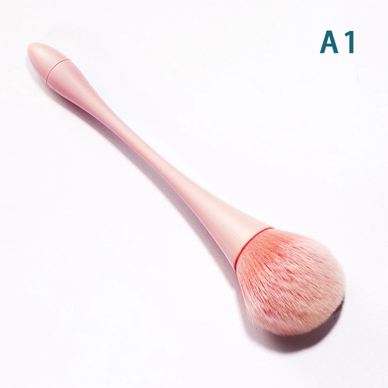 Nagelpuder-Reinigungsbürste Aus Weichen Borsten – Für Acrylnägel, Make-up-Entfernung, Inkl. Aufbewahrungsbox, Rosa