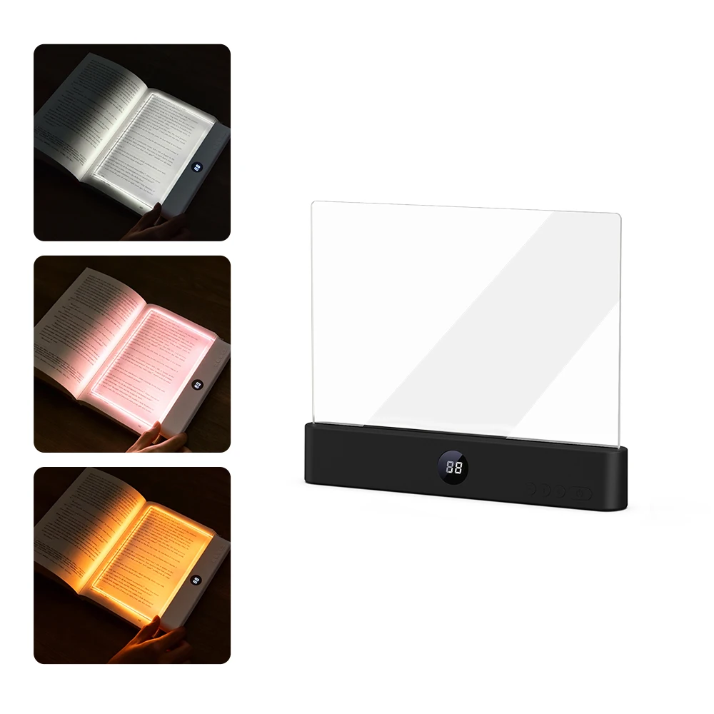 Portable LED Reading Night Light Bookmark Lamp for Bed, Car, and Travel - Brighten Your Reading Experience