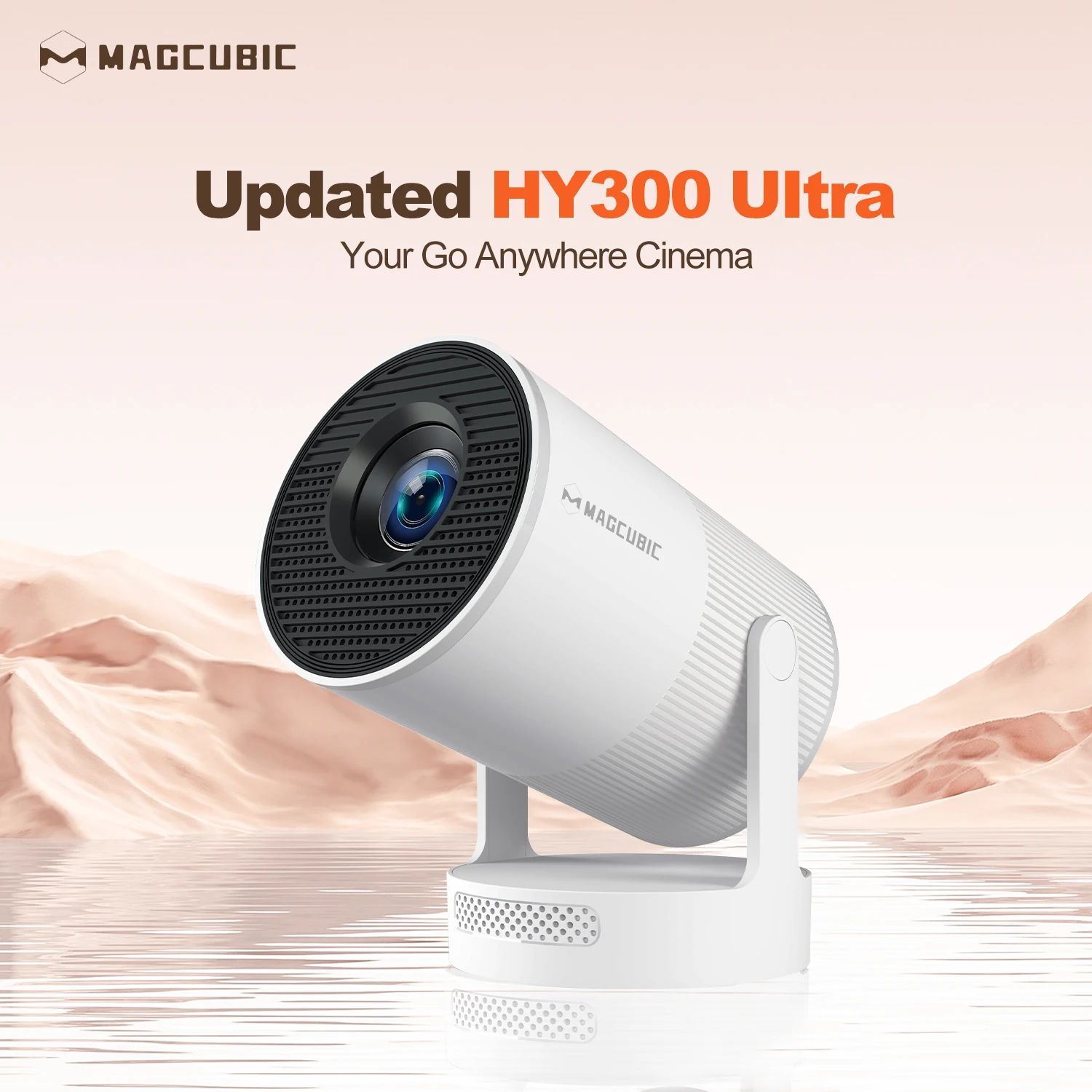 Magcubic HY300 Ultra 4K Ultra HD 300ANSI Portable Projector