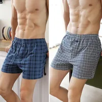 Pantalon Aro en coton pour hommes, sous-vêtements plats, doux pour la peau, confortable, ample, grande taille, pour la maison, 1/2/3/4 pièces, M-XXXL 3