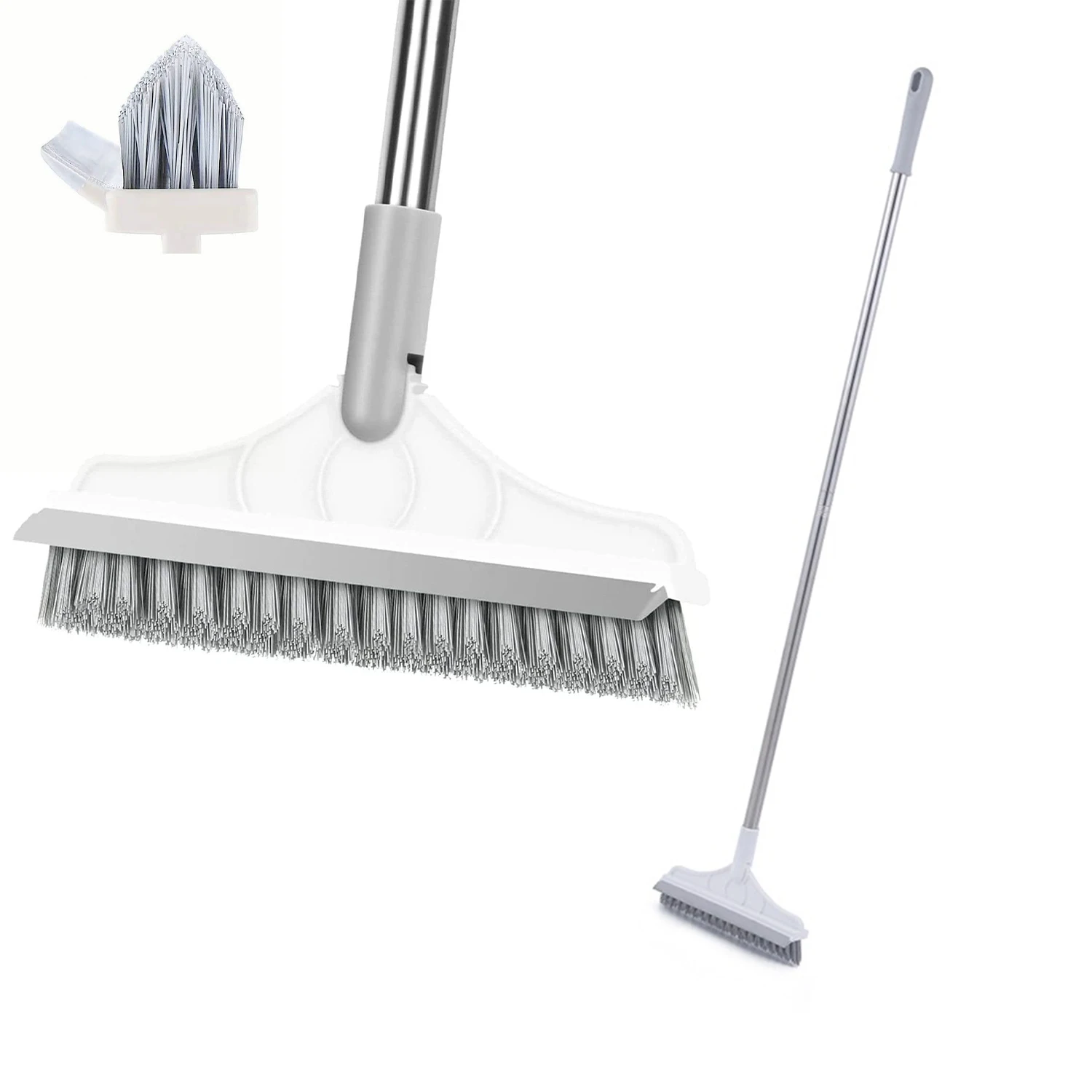 Dezsed Multi-function Bathroom Cleaning Floor Brush Rotary Bristle Tile  Brush on Clearance A