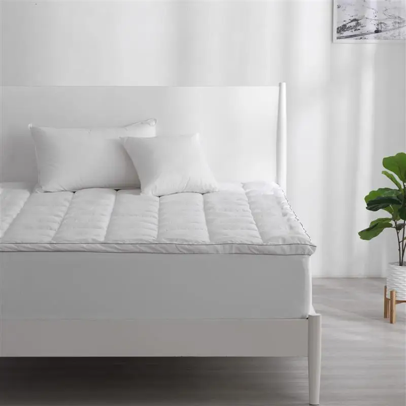 

Queen Mattress Toppers, Mattress Pad,White,Queen,Soft,Sleep