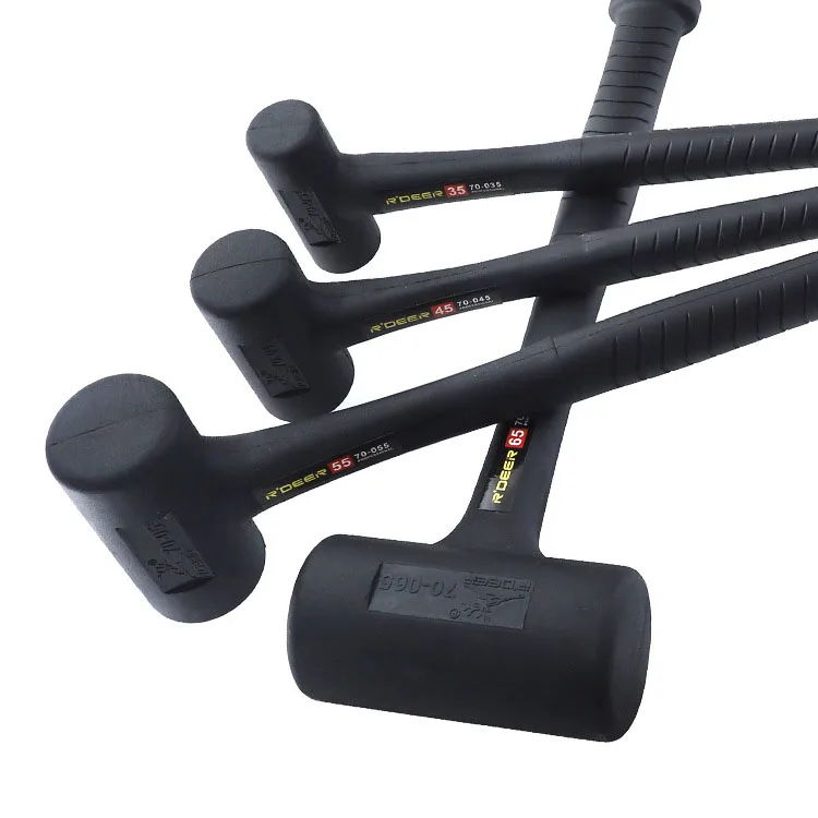 

Резиновый ударопрочный молоток O50, износостойкий Противоскользящий молоток с круглой головкой, без отскока, амортизирующий молоток, практичные ручные инструменты