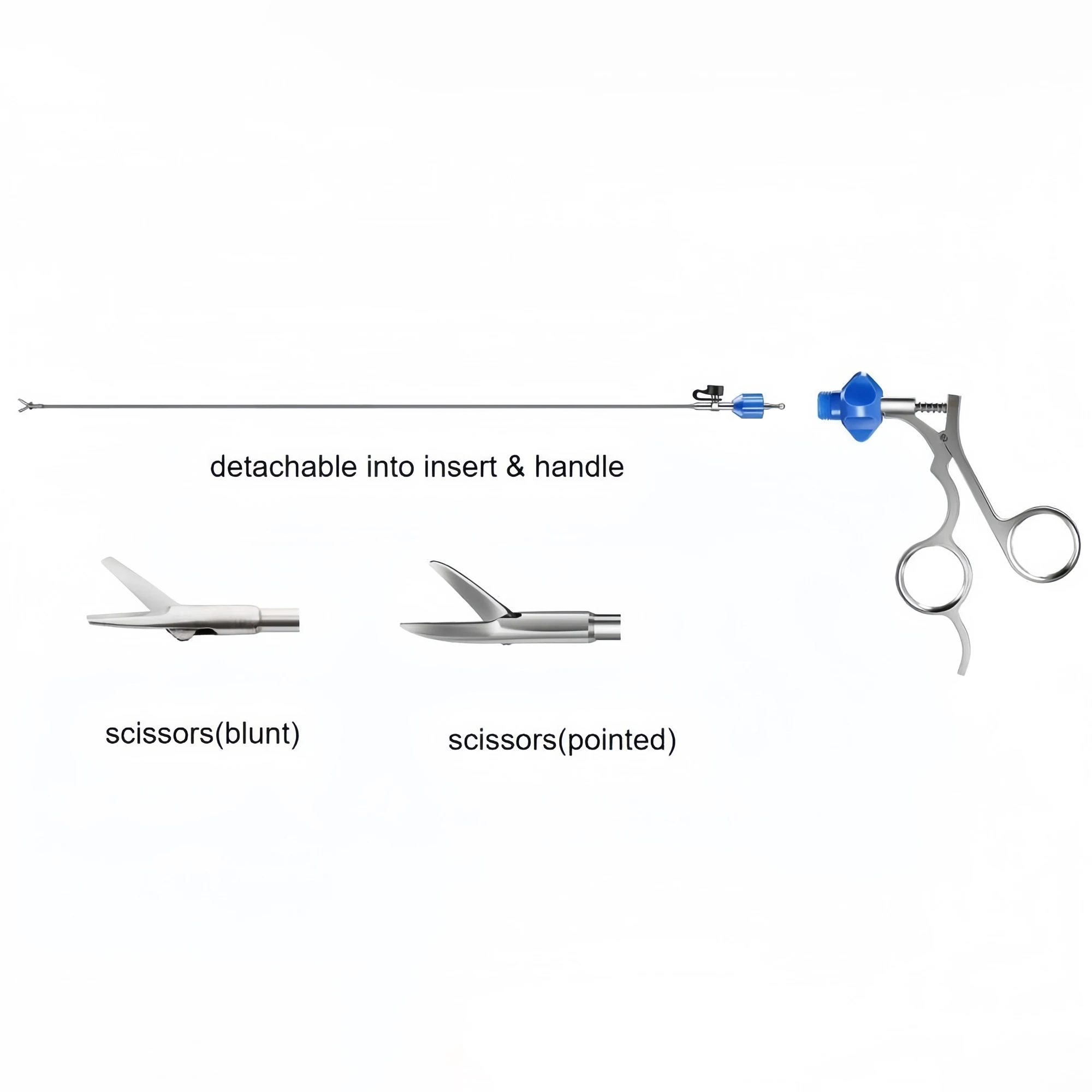 Rotatable Hysteroscopic Scissors 5Fr 1
