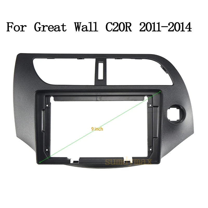 

9-дюймовый автомобильный адаптер рамы радио для Great Wall C20R 2011-2014 2din большой экран Android радио Dask комплект Fascia с кабелем