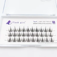 3 Rows/boxes Natural long flexible strong and durable Individual Eyelashes extentions with customized lengths packages 2
