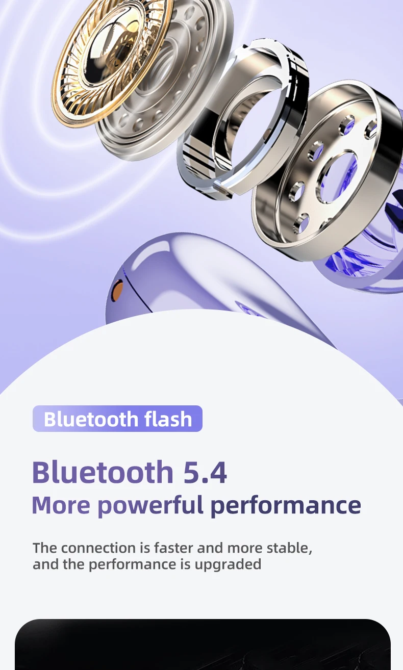 Sa8bf8ce651244212902e7147ec9a9539h Lenovo Wireless Bluetooth 5.4 Earphones TWS Panoramic Sound Effects Ultra Long Battry Life Headphones Comfortable To Wear TA410