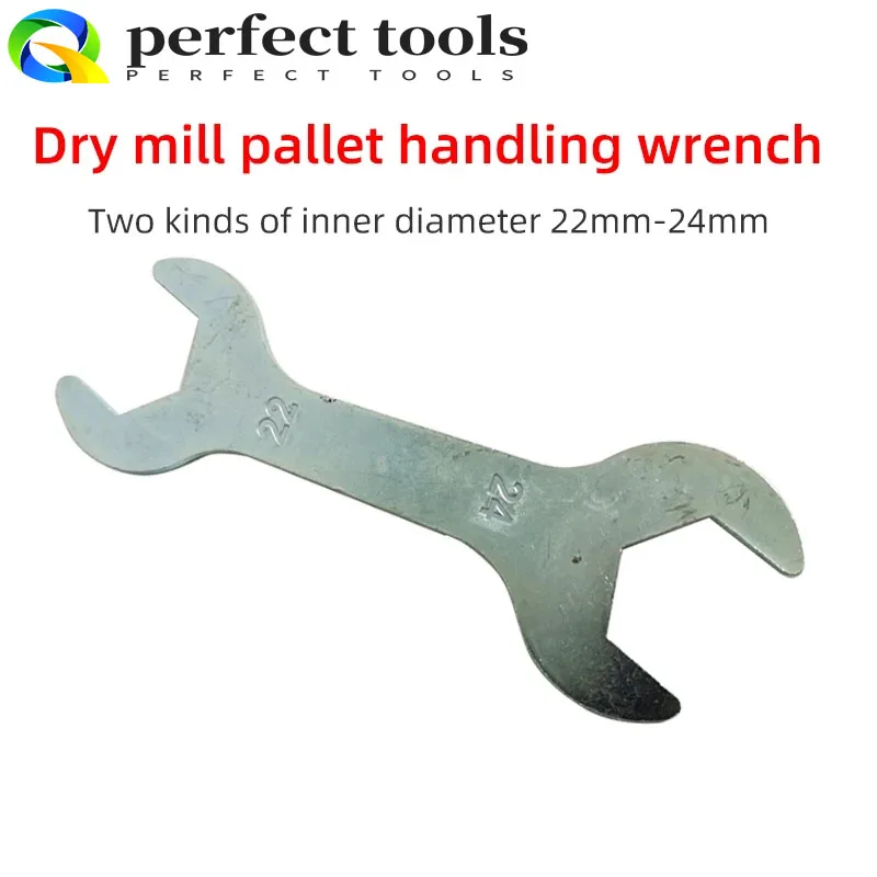 

22-24mm Open Combination Wrench Auto Repair Hand Tools Round Sandpaper Machine Remove Accessories