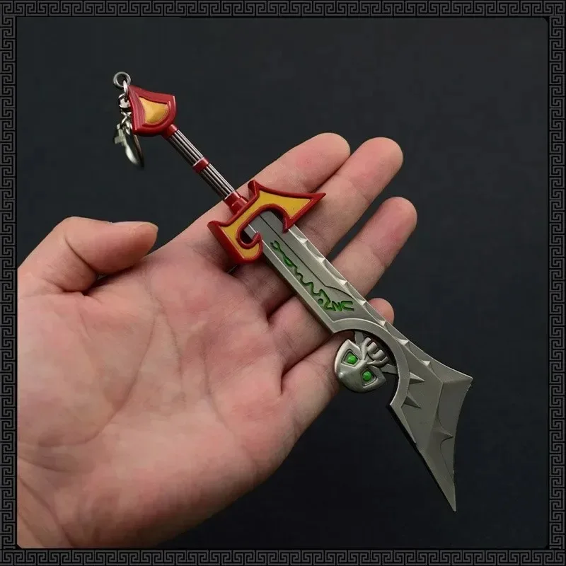18cm World of Warcraft Corrupted Ashbringer Magni Bronzebeard Tirion Fordring Metal Game Peripheral Blade Model Gift Toys Boys 5