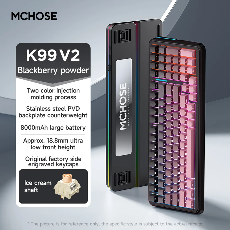 Mchose K99 Keyboard Customization Gaske Wireless Bluetooth Mchose K99 Keyboard Customization Gaske Wireless Bluetooth