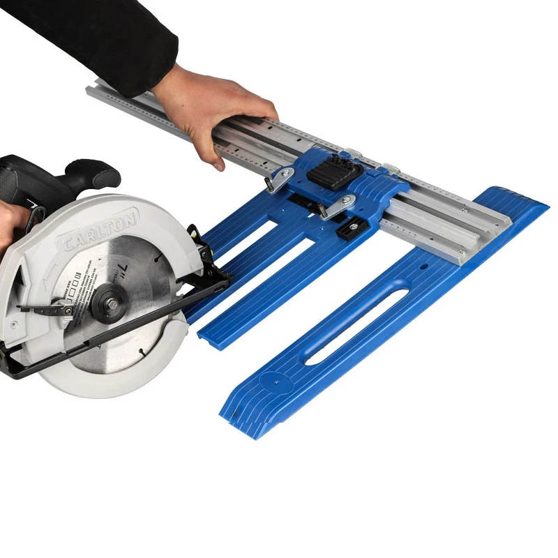 Woodworking Tools Woodworking Table Saw Precision Circular Saw Guide Edge Guide Power Saw Rip Fence Sliding Fixed Rail For Circular Wood Cutting Machine Bracket