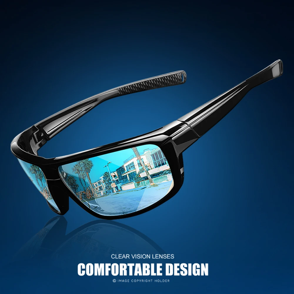 Polarized UV Protection Lightweight Sports Sunglasses