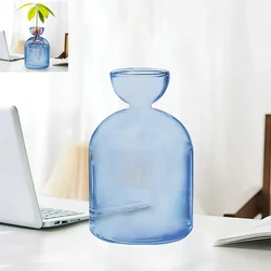 Vibrant Transparent Hydroponic Glass Vase for Avocado Seed Growing | Plant Starter Kit & Home Decor (A5)