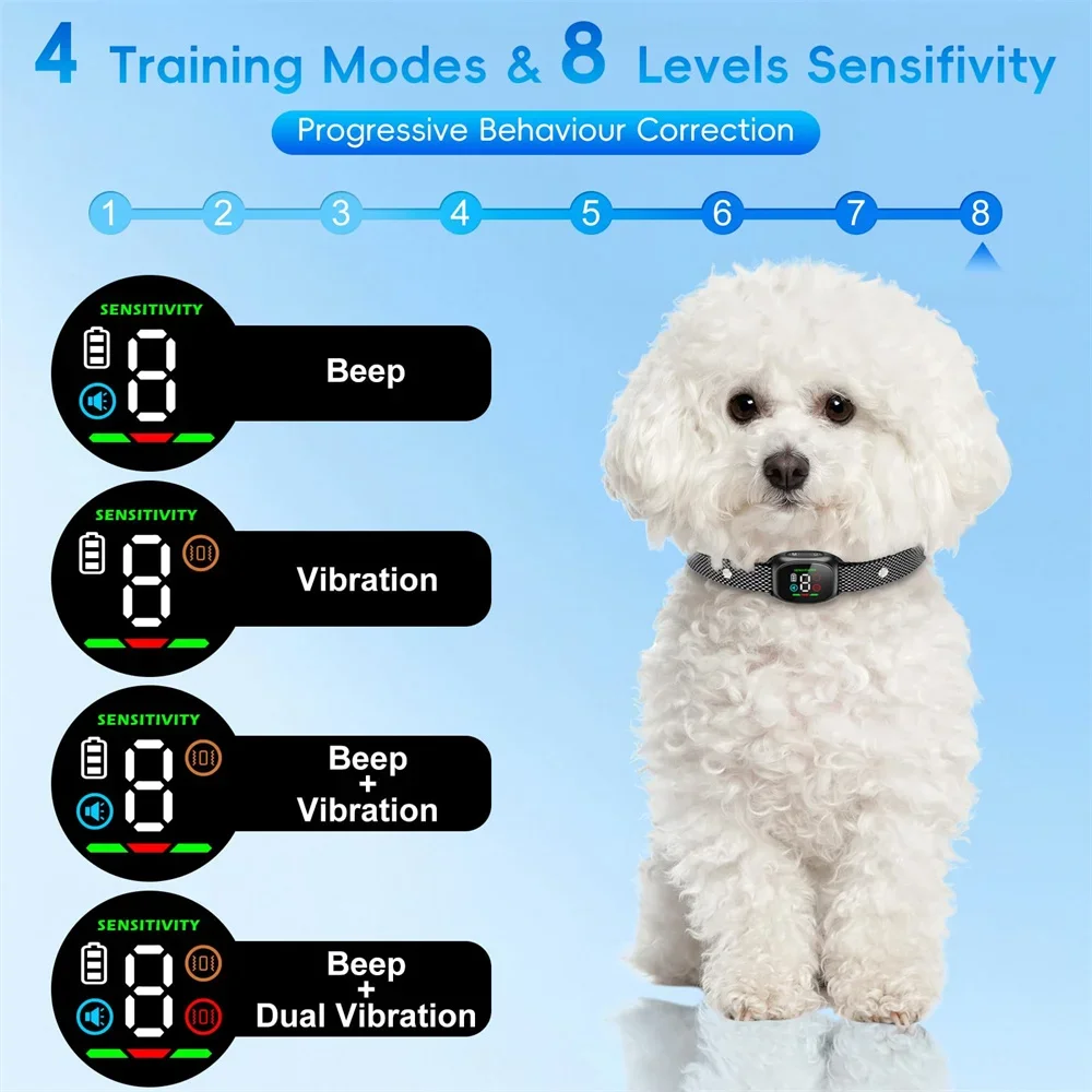 ​Rechargeable Anti Bark Dog Collar 5
