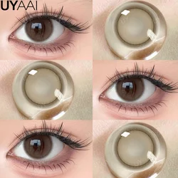 Vibrant Eye Color Contact Lenses - Natural and Expressive Hues (Lovesick Brown)