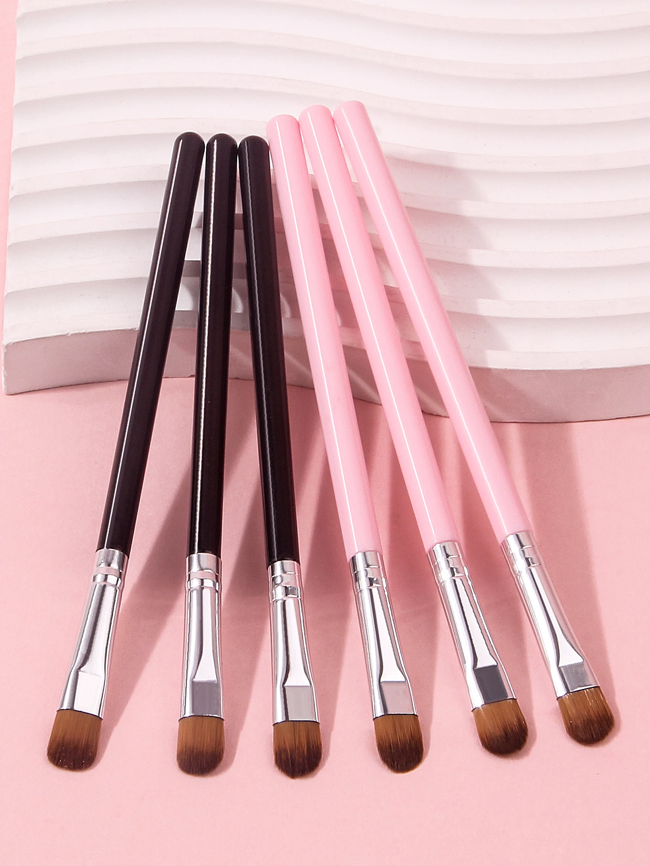6PCS Multifunctional Eyeshadow Brush Set, Precision Detailing Concealer Blending Shading Brushes for Makeup & Nail Art Tools 2