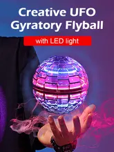  Magic Flying Ball Pro Mini Lighting With LED Lights Remote Control Hand Controlled Boomerang Spinner Toys for Adults Kids Gift 