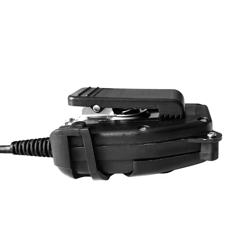 Tactical airsoft pickup shooting headset walkie-talkie military adapter Compatible with PELTO PTT kenwood