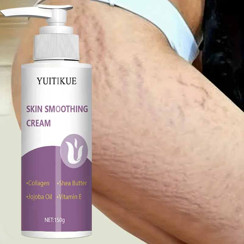 YUITIKUE Smooth Skin Cream with Collagen, Shea Butter, Jojoba Oil, and Vitamin E, deeply moisturizing, firming, and lifting