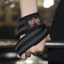 Premium Figure 8 Weight Lifting Straps for Enhanced Grip and Support (Black)