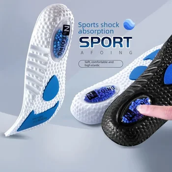 1 paio NAFOING Boost Sport Solette Solette da ginnastica da donna per uomo Fondo super morbido Ammortizzazione d'aria per l'assorbimento degli urti Comfort 1