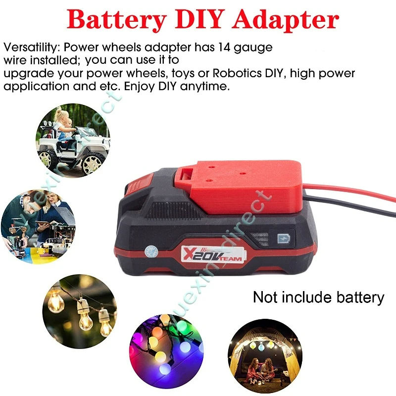 Battery DIY Adapter for Lidl Parkside X20V Team Lithiumion Battery