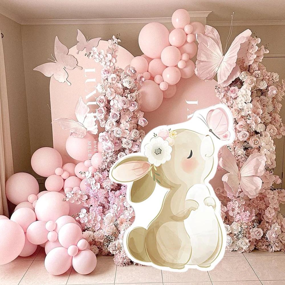 難あり*Katie BABY BUNNY SHOWER ブラウス BIG DECOR RABBIT Cutout Birthday Baby Shower Centerpiece