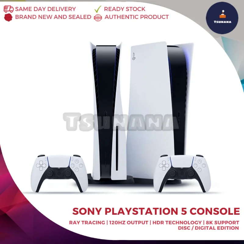 SonyPlayStation5ConsoleVideoGameConsoleCDOpticalSonyDrive