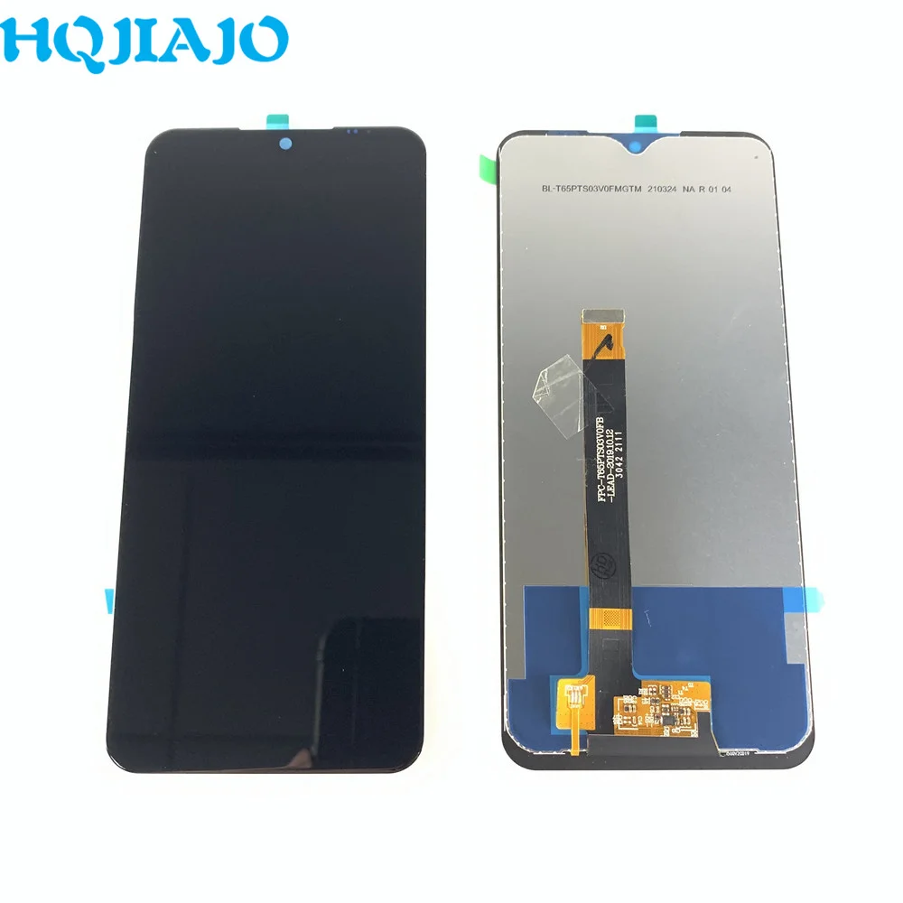 LG K51 K500 K500UM LM-K500UM LM-K5 용 프레임이있는 LG K51 K500 LCD 디스플레이 터치 스크린 디지타이저 어셈블리 용 원본 테스트