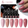 MSRUIOO 8ml Sparkly Rose Red Pink Gel Nail Polish Nail Supplies Vernis Semi Permanent Nail Art Varnish Manicure Soak Off UV Gel 3