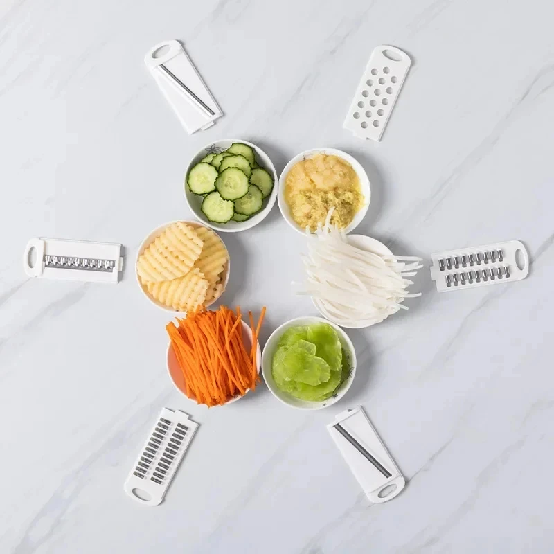 9-in-1 Multi-Functional Vegetable Cutter & Slicer – Kitchen Grater & Potato Tools 2