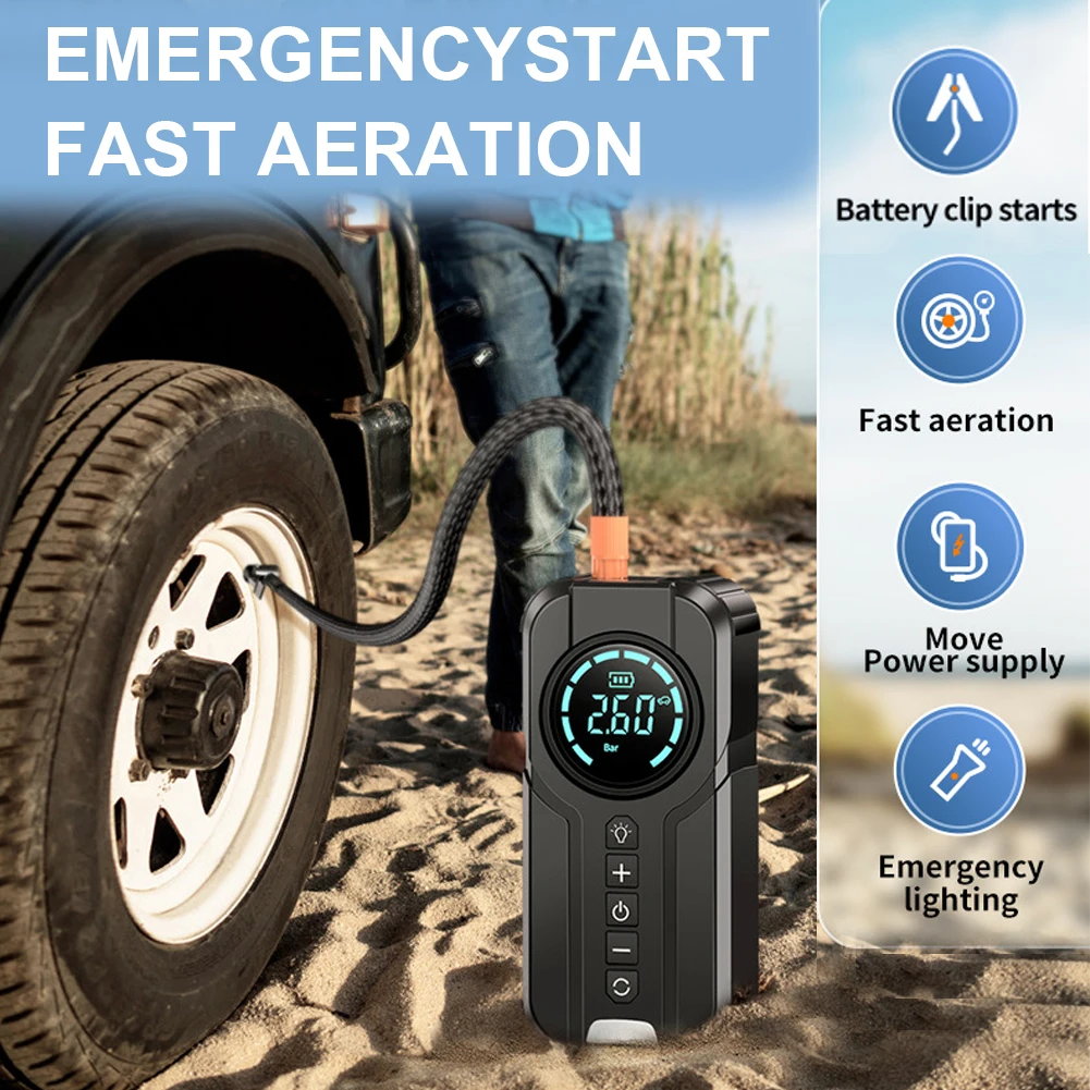 150PSI �̴� Ÿ�̾� ���� ���Ա� �ٱ�� �޴�� ���� �������� 4 in 1 ���� ���� ���� (�ڵ���, �������, ������, ����)