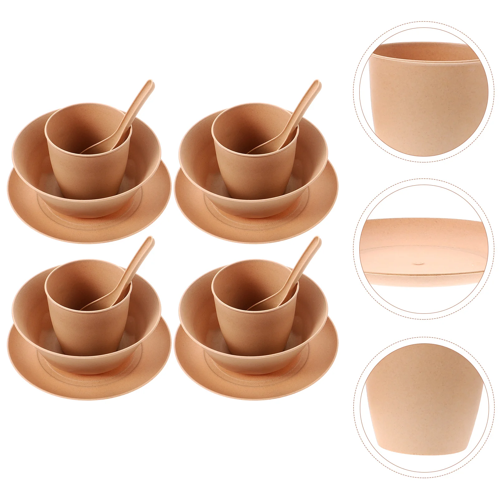 

10 Sets Single Use Tableware Restaurant Cutlery for Wedding Bridal Shower Birthday