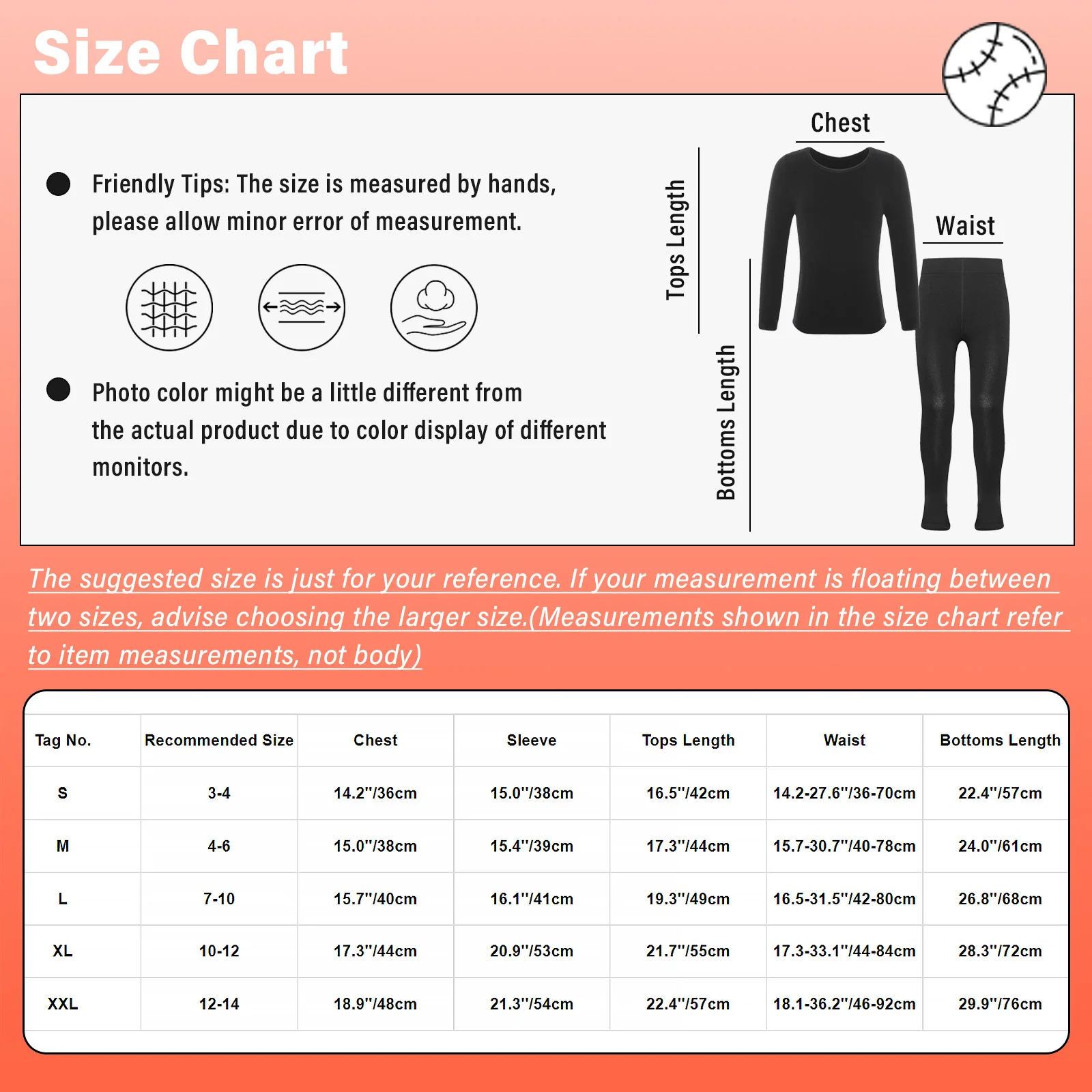 Kids Girls Ballet Dance Training Costumes Spring Autumn Thermal Underwear Suit Stretchy Long Sleeve Top+Pantyhose Leggings Pants
