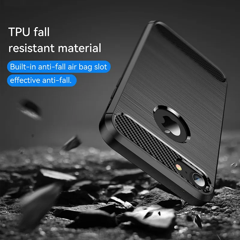 Shockproof Silicone Protective Bumper Case - 4.7 Inch Cover