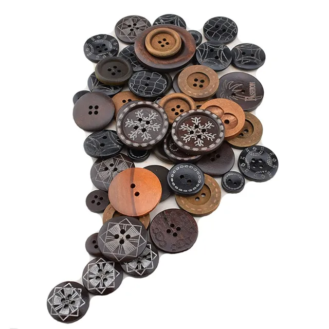 Chainho Wooden Buttons: A Perfect Addition to Your Crafts and Sewing Projects