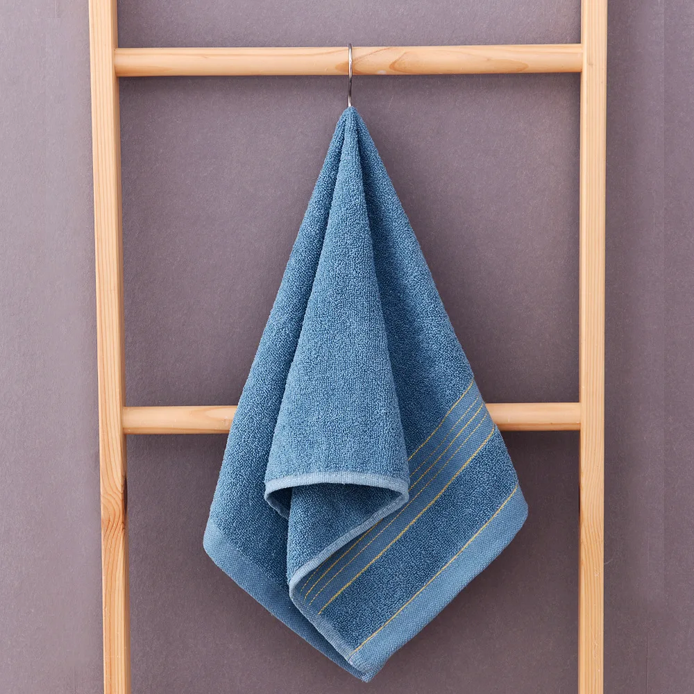 1pc Elegant & Soft Cotton Towels-lighly Absorbent,Lightweight&Perfect For Multiple Festivities,Stylish Home And Bath Accessories 4