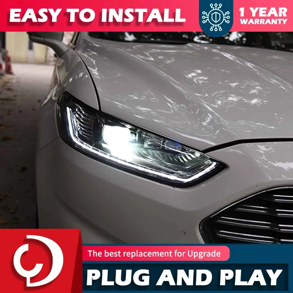 Ford Mondeo Replacement Headlight Screens Reference: 2 Pcs Akd Car Goods For Ford Fusion Mondeo 2013