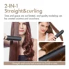 Wireless Portable Type-C Hair Straightener and Curler Perfect Travel Styling Tool for Students Dorms and On the Go 1