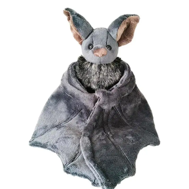 

13 Inch Bat Plush Toy Goth Bat Stuffed Animal Plush Pillow Animal Doll Kids Gifts Halloween Christmas Home Decoration