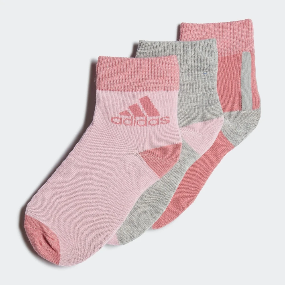 Носки детские Adidas Lk Ankle S 3Pp, GN7395, 3 пары, 5HGFJP2, розовый -  купить по выгодной цене | AliExpress