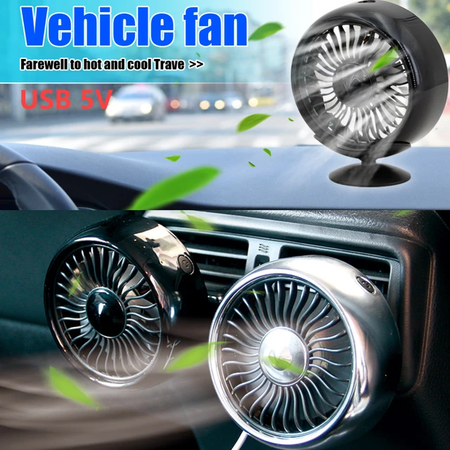 Auto-Ventilatoren Multifunktions-Mini-USB-Auto-Lüfter, 360-Grad