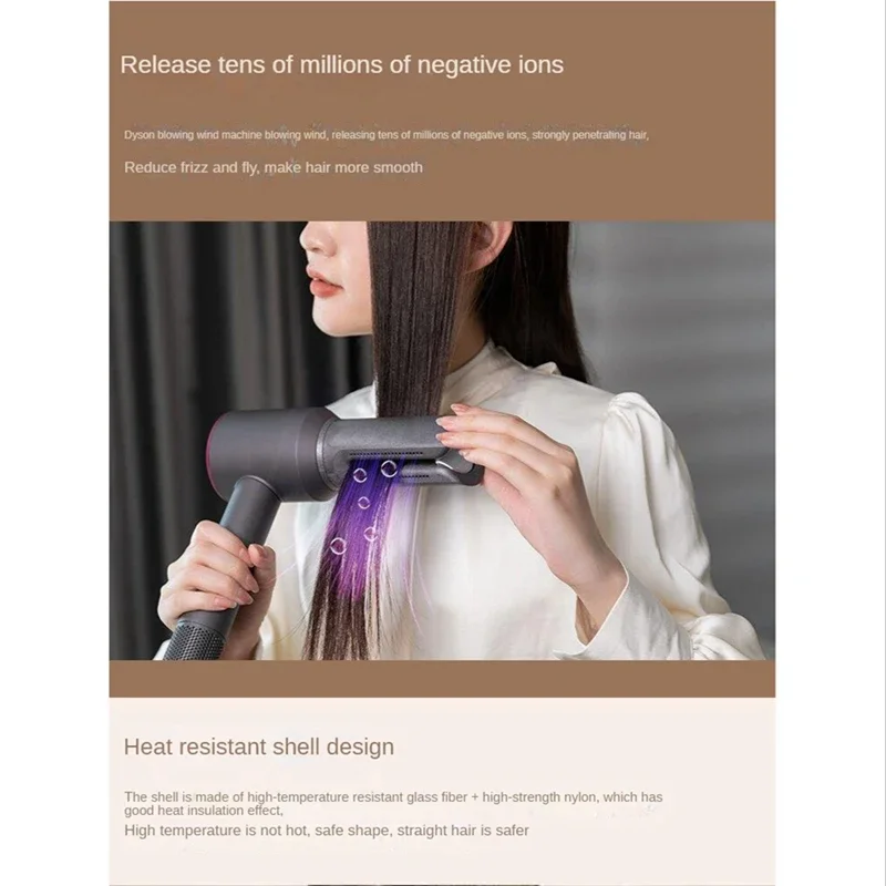 For Dyson HD01/HD02/HD03/HD04/HD08/HD15 Hair Dryer Straight Hair Nozzle Straight Board Clip Straightening Styling Tools Parts