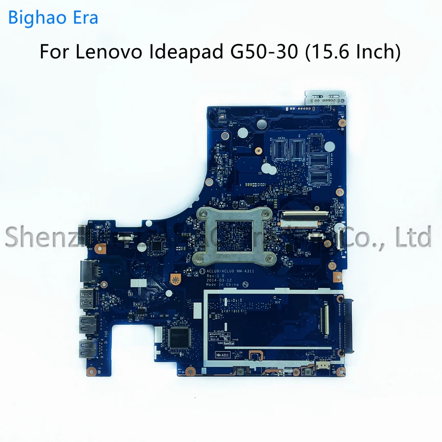 para Lenovo Ideapad G5030 Computador Portátil Placa-mãe com Intel N2830 N2940 N3540 Cpu Gt820m 1gb-gpu Aclu9 Aclu0 Nm-a311 Dissipador de Calor Livre - Imagem 4