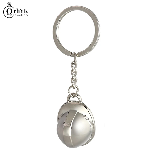 Mini Simulation Metal Hard Hat Keychain Keyring For Men Holiday