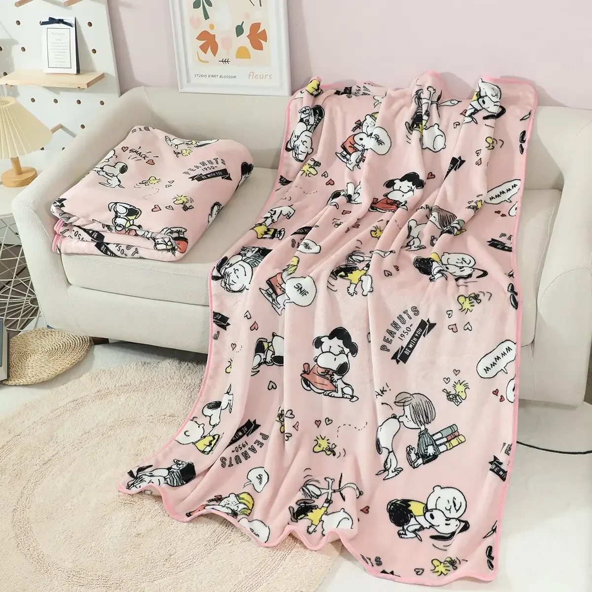 Snoopy Plush Children's Blanket 1