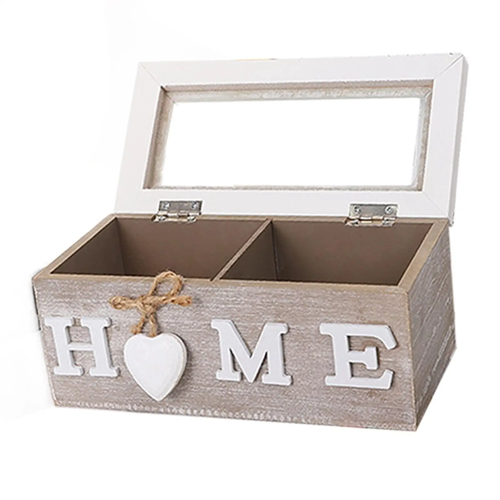 Wooden Tea Storage Box Kitchen Organiser Desktop Container Jewelery Box Creamers Tea Bags Assorted Teas and Condiments Sugar tea tin box,tea canister,airtight container
