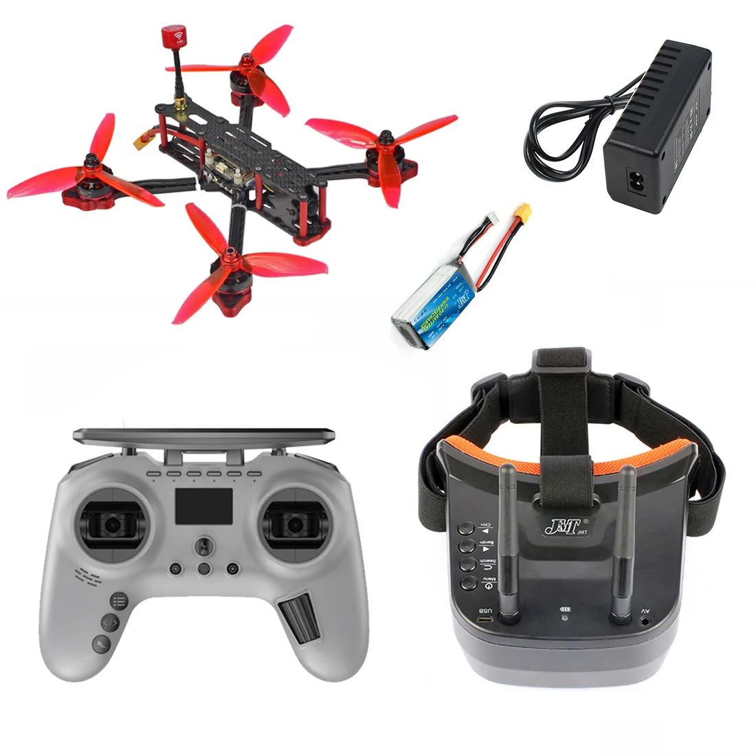 Дрон JMT Three210 V2 дистанционное управление FPV камера 1200 ТВЛ | Игрушки и хобби