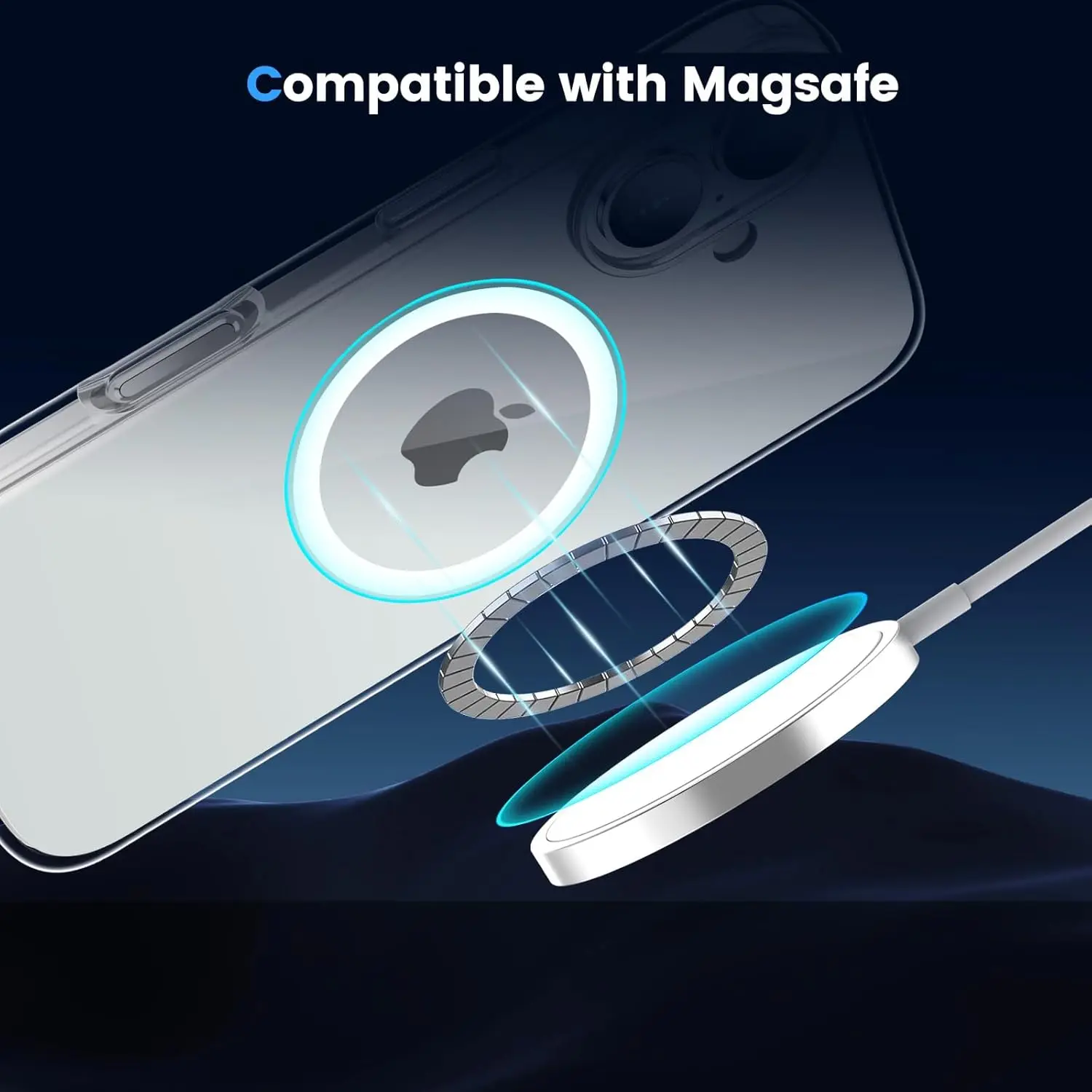 Clear Magsafe-Compatible Phone Case Cover Accessories